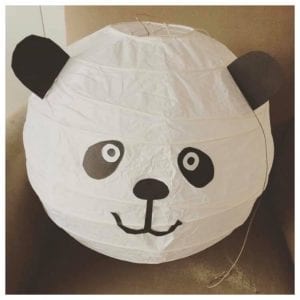 surprise panda van lamp