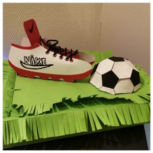 Sinterklaas surprise ideeën voetbalschoen