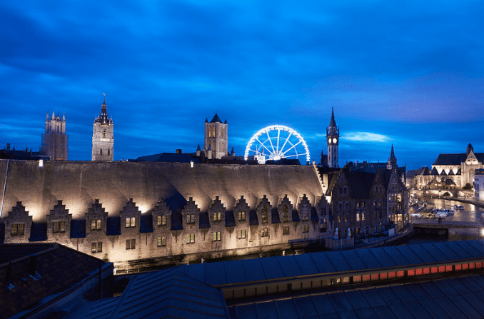 winter in gent