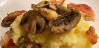 Pastinaak stamppot met champignons, tijm en bacon Pastinaak stamppot met champignons, tijm en bacon recept