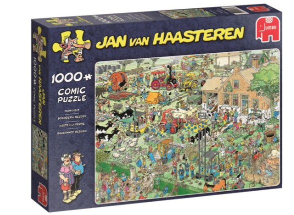 puzzel haasteren boerderijleven 1000 stukjes