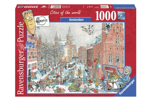 Waarom is puzzelen zo goed? puzzel winter in amsterdam