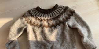 Een authentieke IJslandse trui, heerlijk warm! Een authentieke ijslandse trui