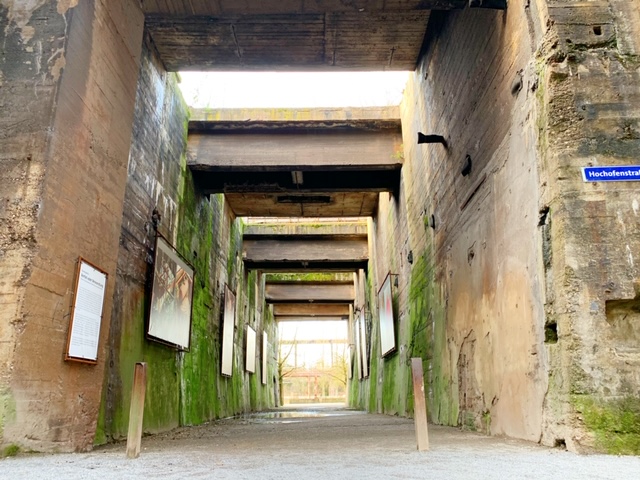 Landschaftspark Duisburg straat