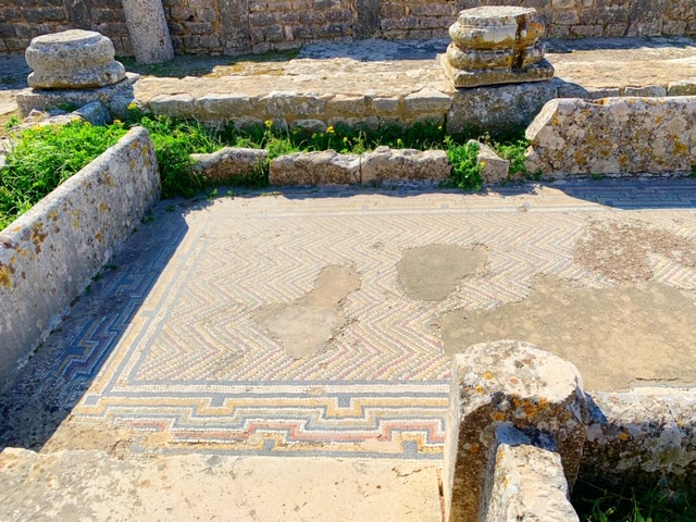 Mozaiek Dougga badhuis