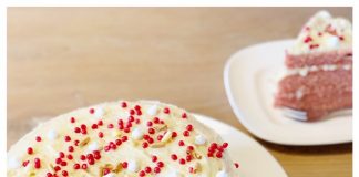 Pink Velvet Cake voor Valentijnsdag pink velvet cake