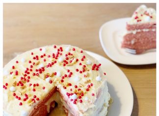 Pink Velvet Cake voor Valentijnsdag pink velvet cake