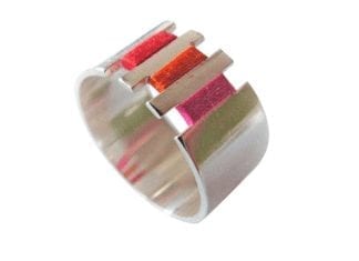 Corina Rietveld handgemaakte sieraden ring corina rietveld borduren