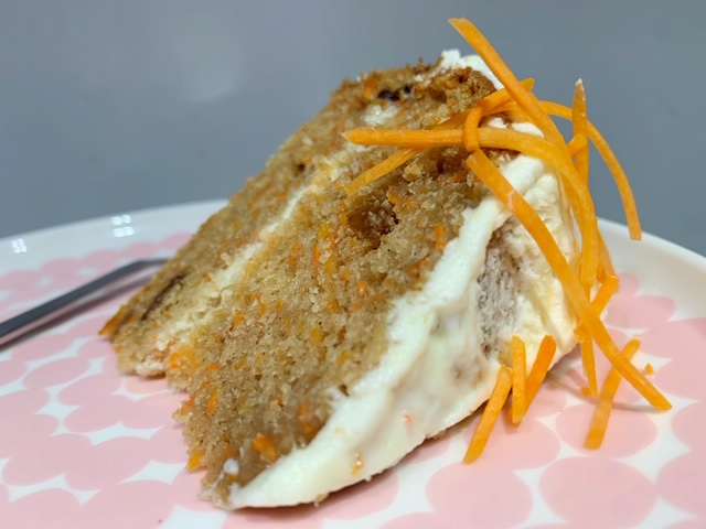 stukje carrot cake