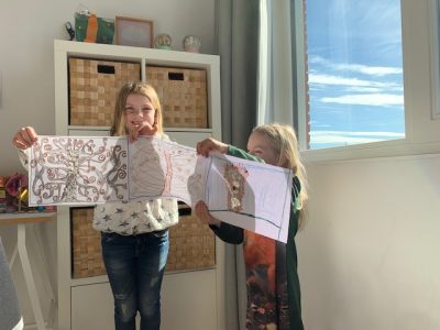 Online activiteiten voor kinderen tijdens de Corona lockdown kunstjuf marit