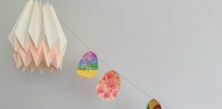 Een slinger van paaseieren Een slinger van paaseieren