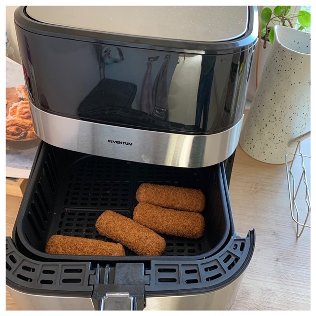 vegetarische kroketten uit de heteluchtfriteuse