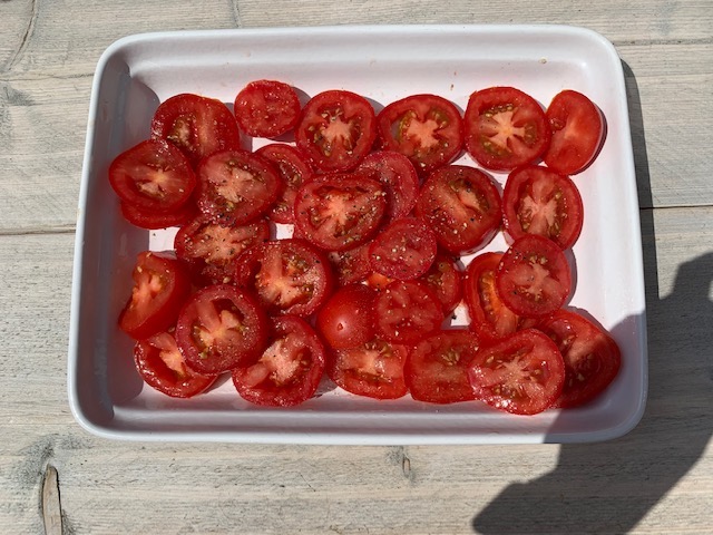 Ovenschaal tomaten