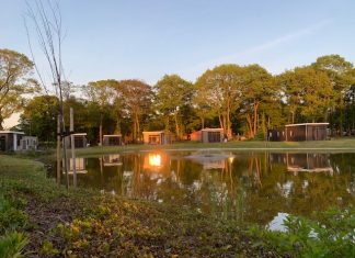 Landal de Vlinderhoeve, onze ervaring (review) ondergaande zon park landal de vlinderhoeve