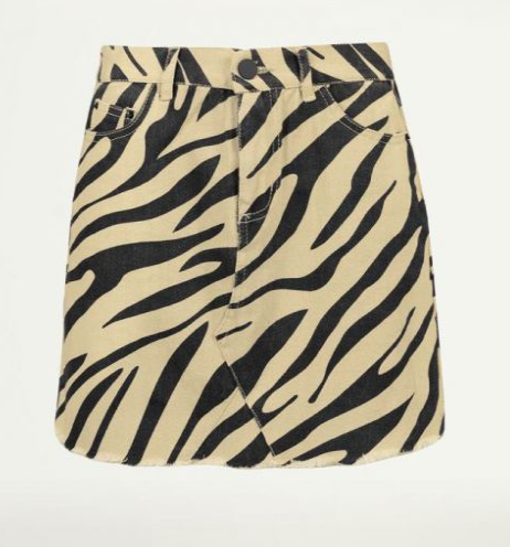 rokje met zebraprint