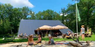 Sparjebird, een heerlijke plek voor kinderen om te spelen en lunchen De Blokhut Sparjebird