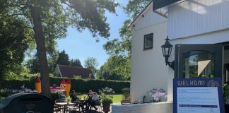 Restaurant Hof van de Koning in Heerenveen terras hof van koning heereveen