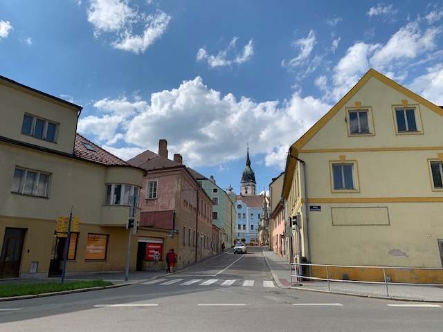 Jindrichuv Hradec stadje