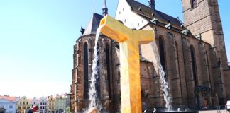 Rondreis door Tsjechië met kinderen fontein pilsen