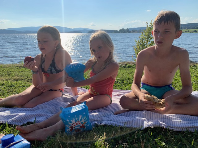 kids bij lipnomeer picknick