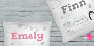 Personello fotokussen: een origineel kraamcadeau kussens-geboorte