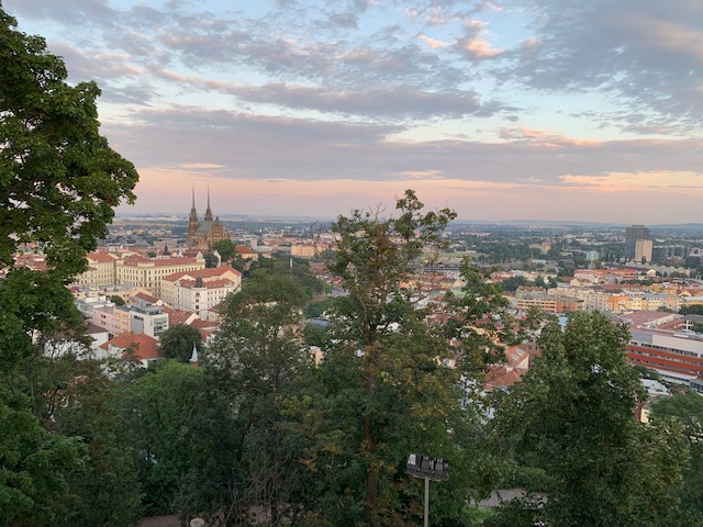 view brno spilberg kasteel