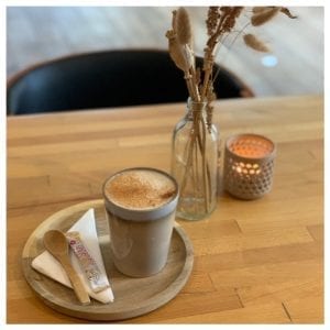 chai latte cortado cafe