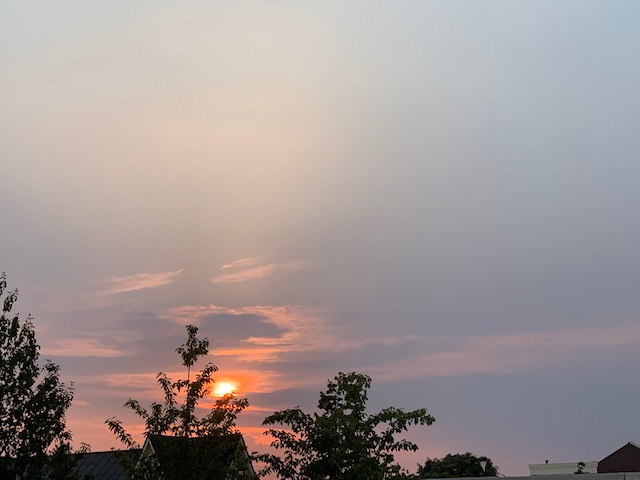 zonsondergang aug 2020