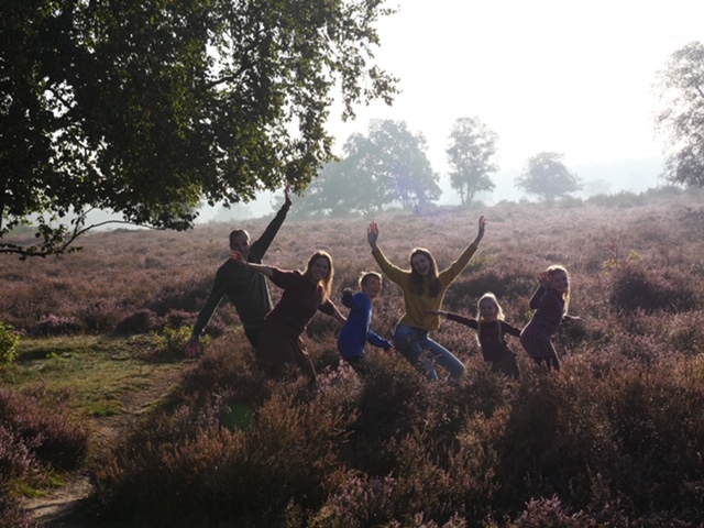 familiefoto hoorneboegse heide