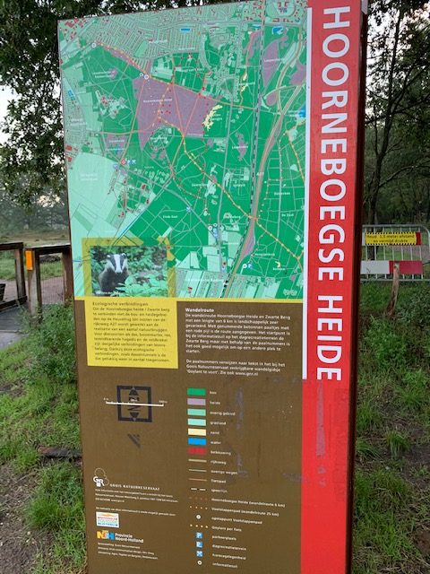 hoorneboegse heide kaart