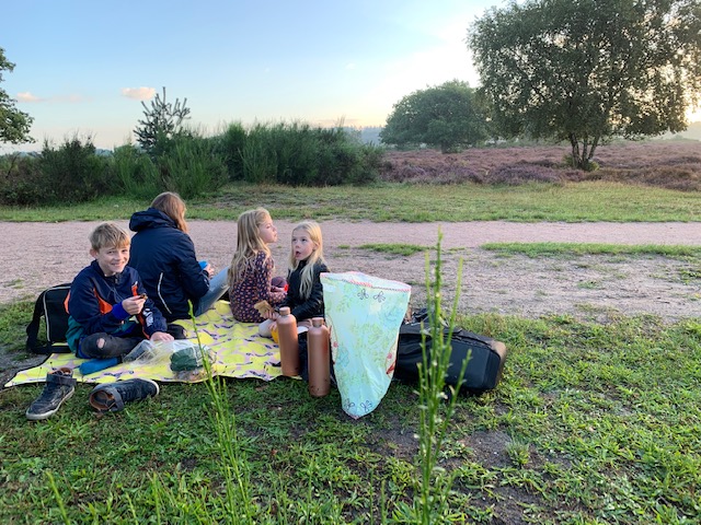 picknick heide kinderen