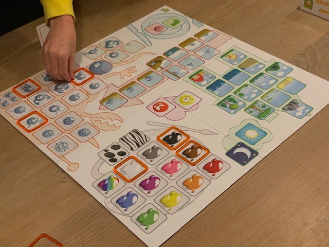 leuk spel concept kids dieren