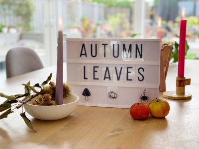 leuke herfst quotes voor je lightbox of letterbord