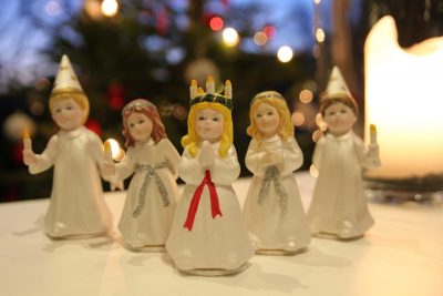 Sint-Lucia met kinderen vieren