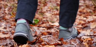 Voordelen van wandelen Waarom zou je wandelschoenen kopen door de herfstbladeren