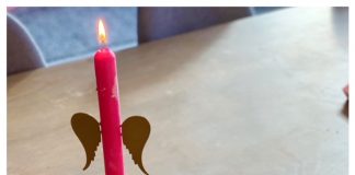 Foto weekoverzicht Judith #310 metalen vleugels voor kaars onshus