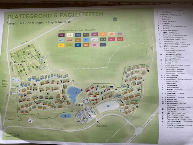 plattegrond landal hoog vaals