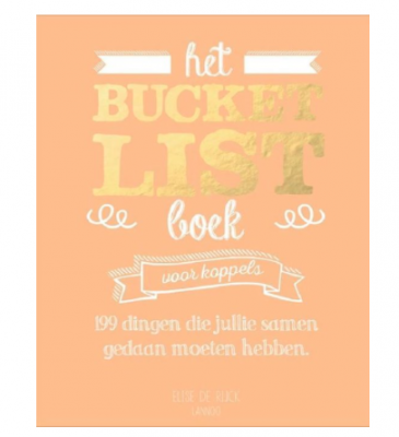 bucketlistboek voor koppels