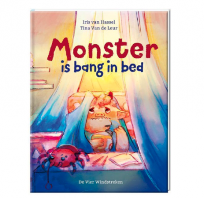 Kinderboeken over monsters monster is bang in bed