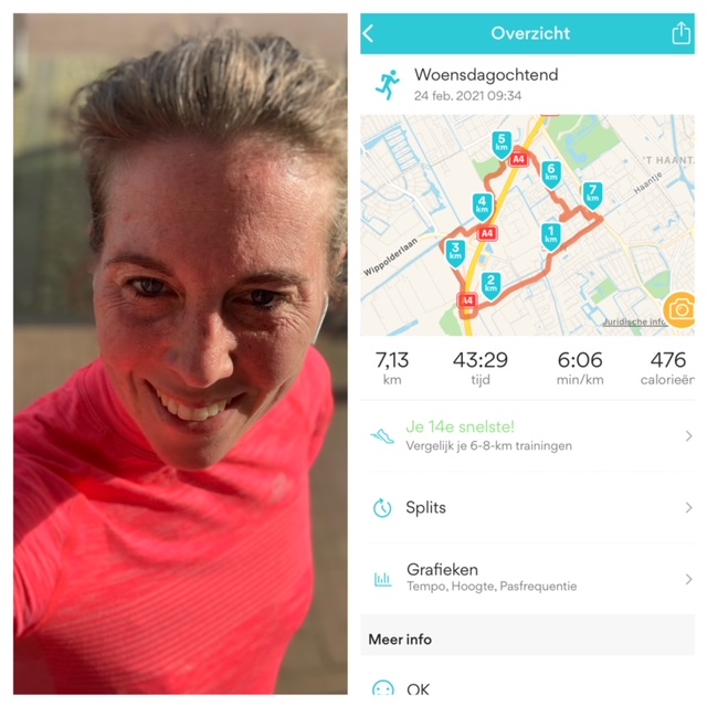 hardlopen woensdag feb