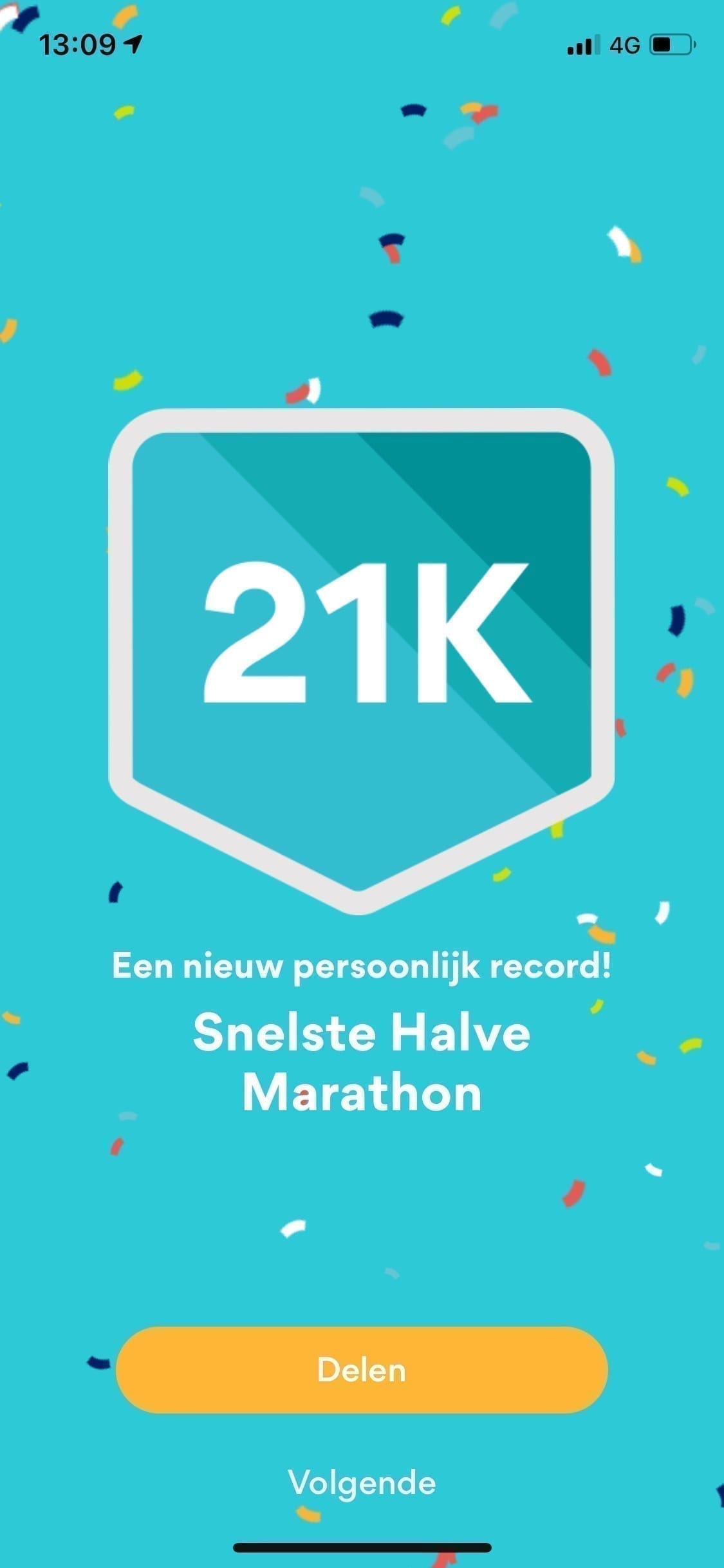 halve marathon 21 km hardlopen