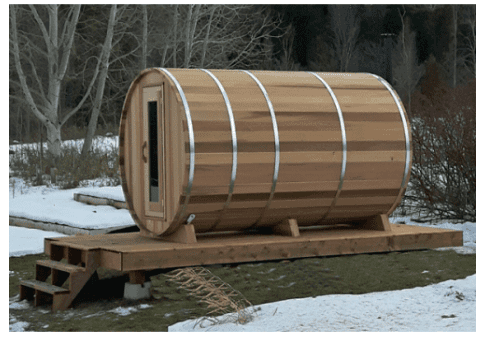 Scandinavisch leven met een jacuzzi en sauna