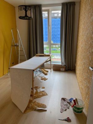 behangen kinderkamer make over