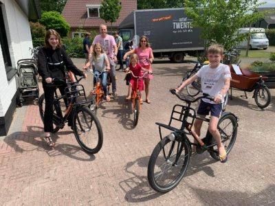 fietsen in Twente met het gezin