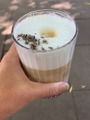 lavendel koffie