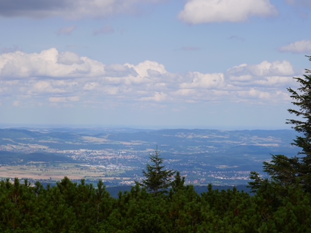 uitzicht bergtop