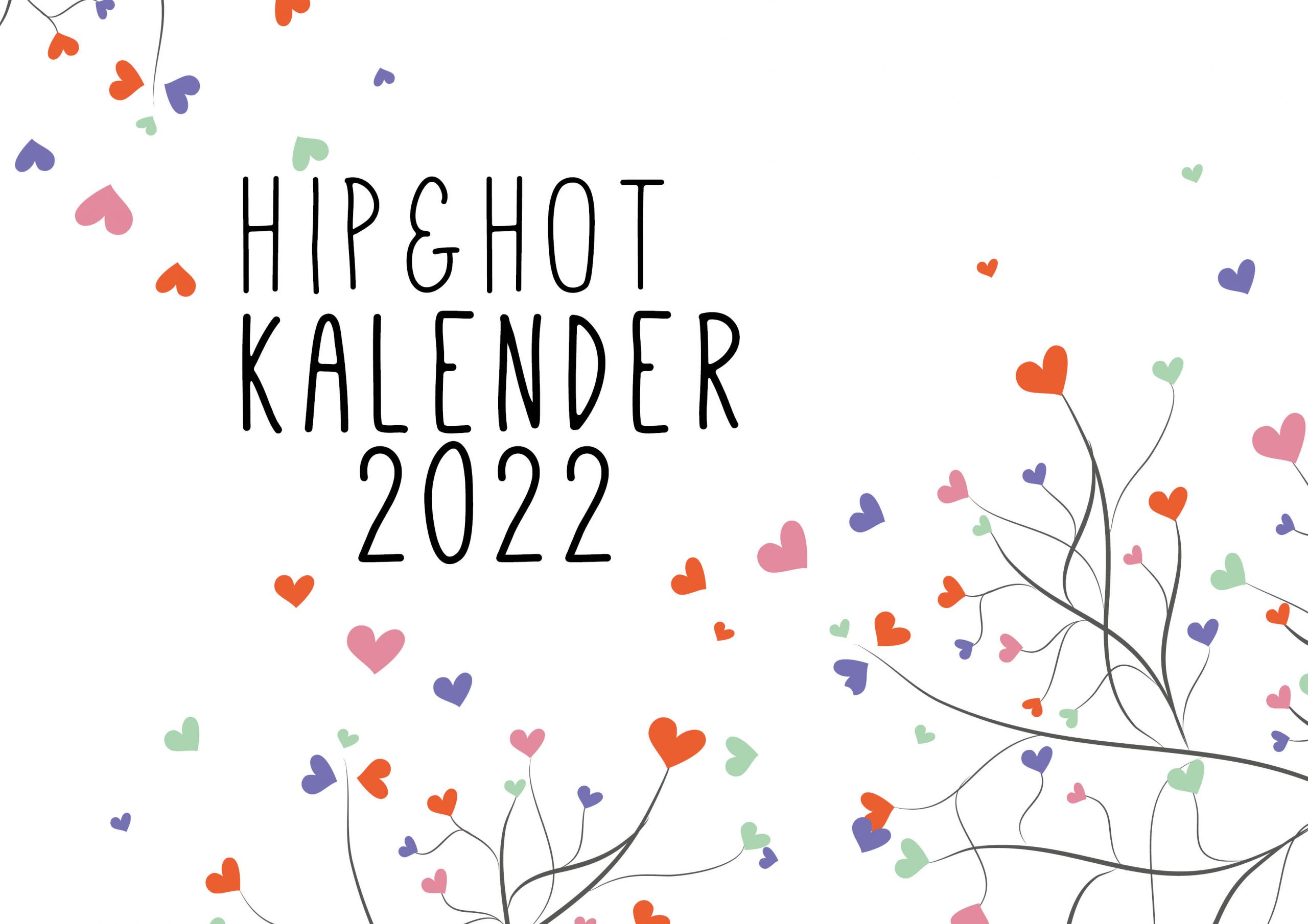 Free Printable kalender 2022 voorblad