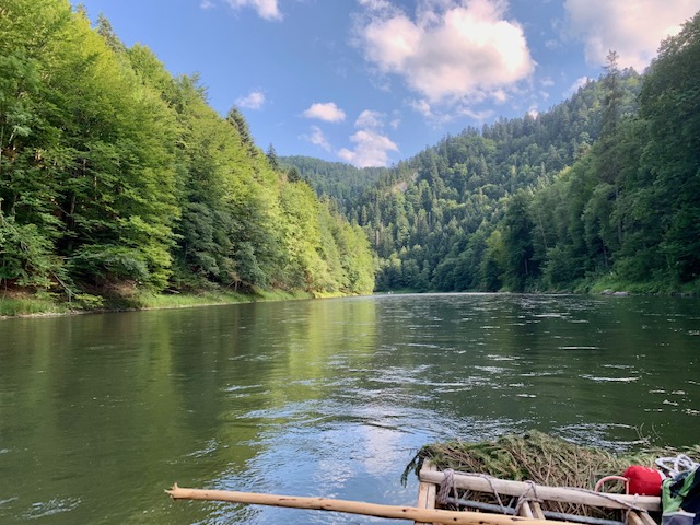 Vlotvaren Dunajec stukje vlot