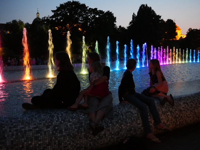 Warschau fontein park