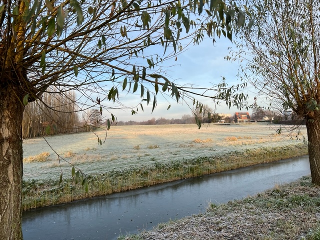 doorkijkje mooie winterdag